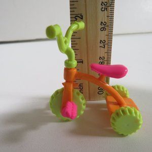 Vintage 1980s NEON Miniature BIKE Toy wheels MOVE Collectable